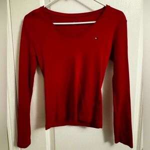Tommy Hilfiger V-Neck Long Sleeve